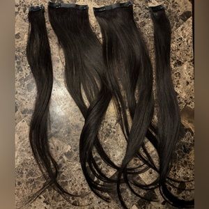 20 inch Remy Goo Goo Seamless Hair Extensions (Dark Brown)